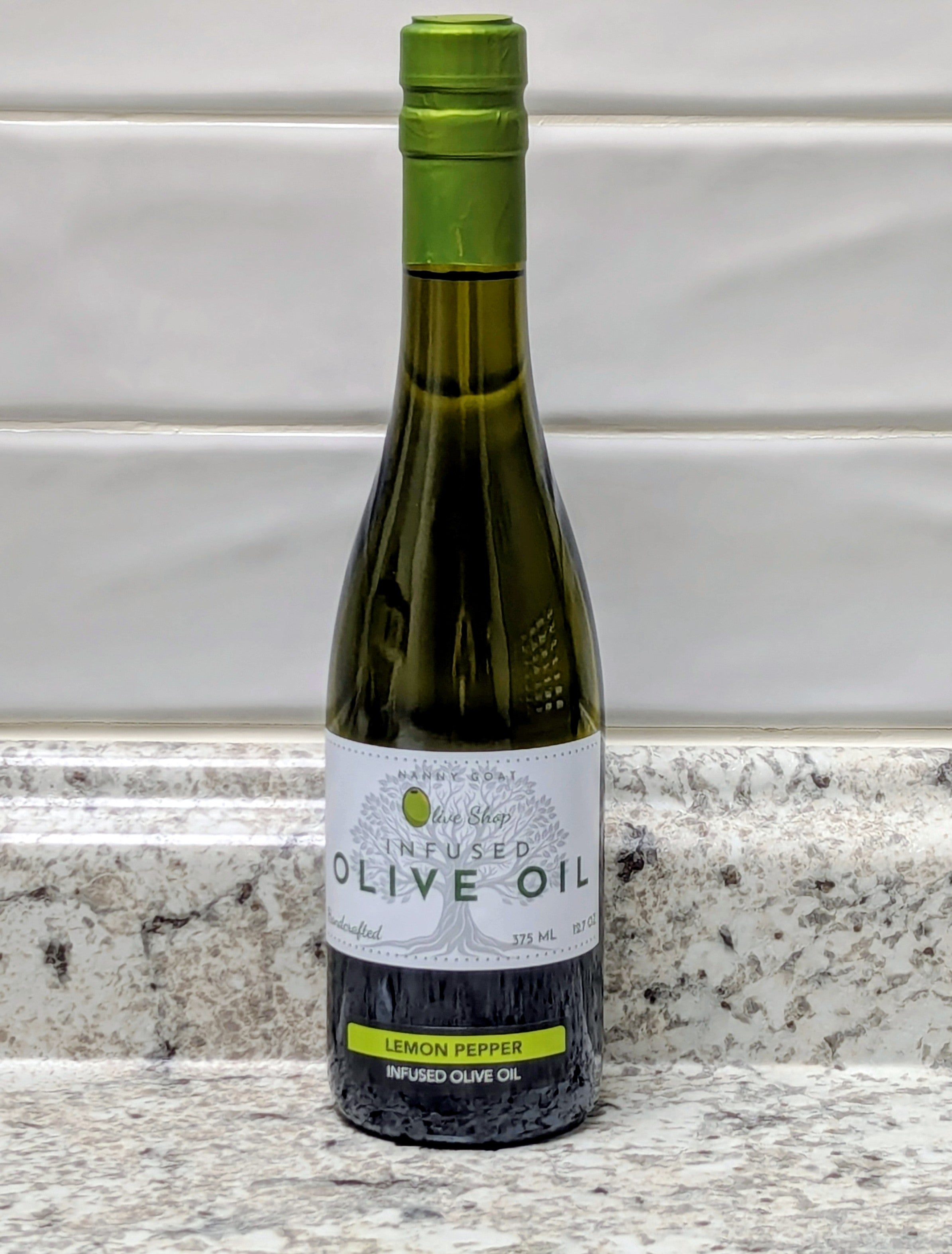 Lemon Pepper Infused EVOO – Nanny GOAT Olive Shop